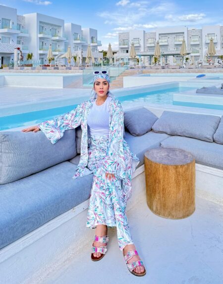 Azha -1850 - skirt & cardigan 1